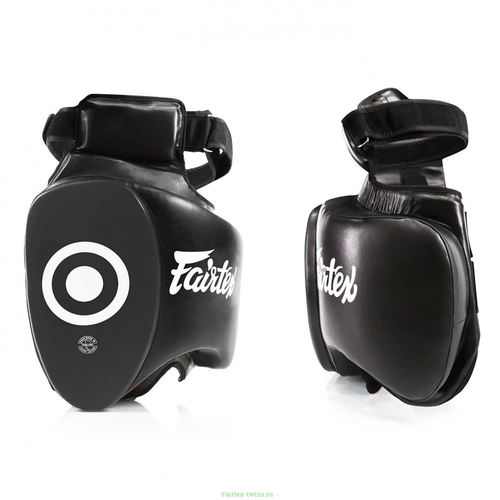 Тренерские накладки для Лоу Кика Fairtex TP5 black black