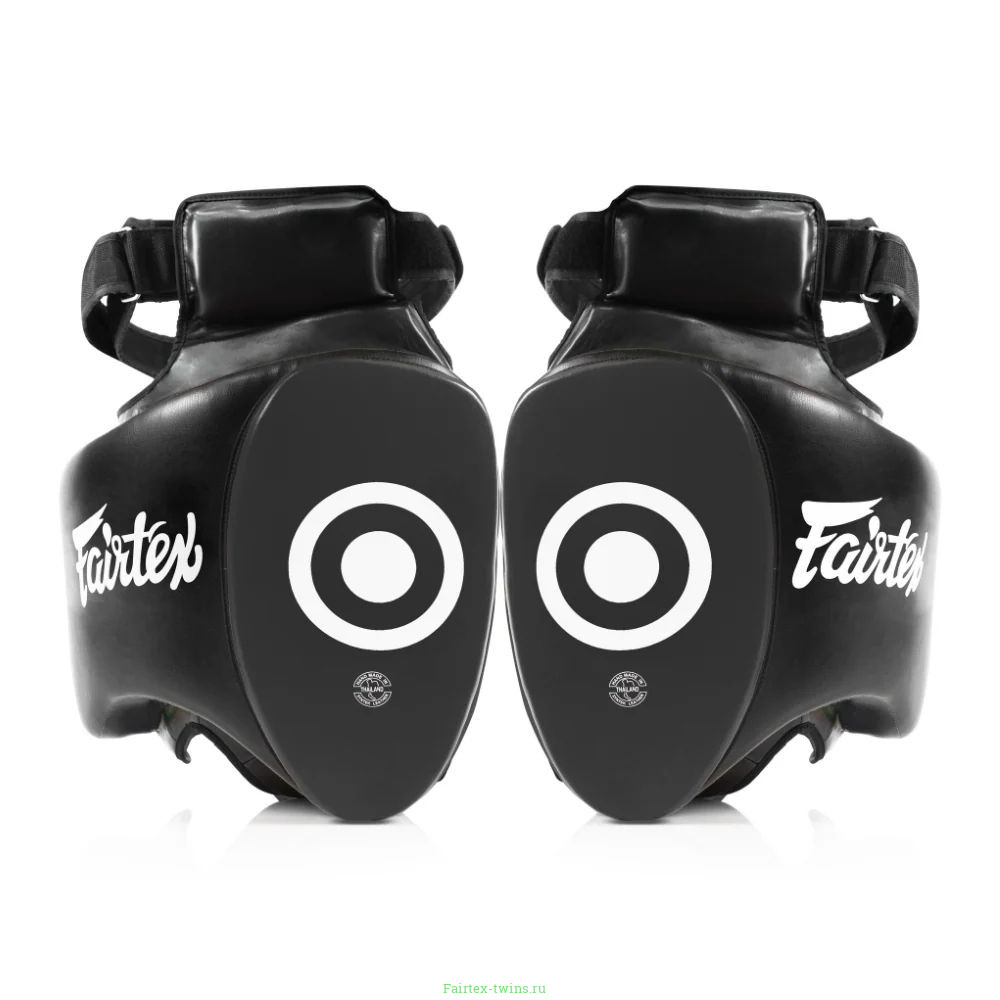 Тренерские накладки для Лоу Кика Fairtex TP5 black black