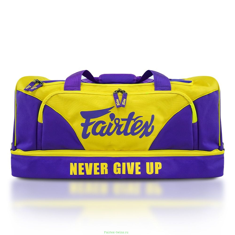 Спортивная сумка Fairtex BAG2 purple yellow
