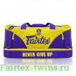 Спортивная сумка Fairtex BAG2 purple yellow