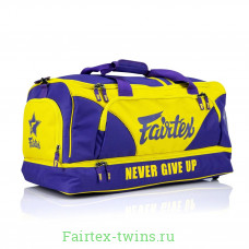Спортивная сумка Fairtex BAG2 purple yellow
