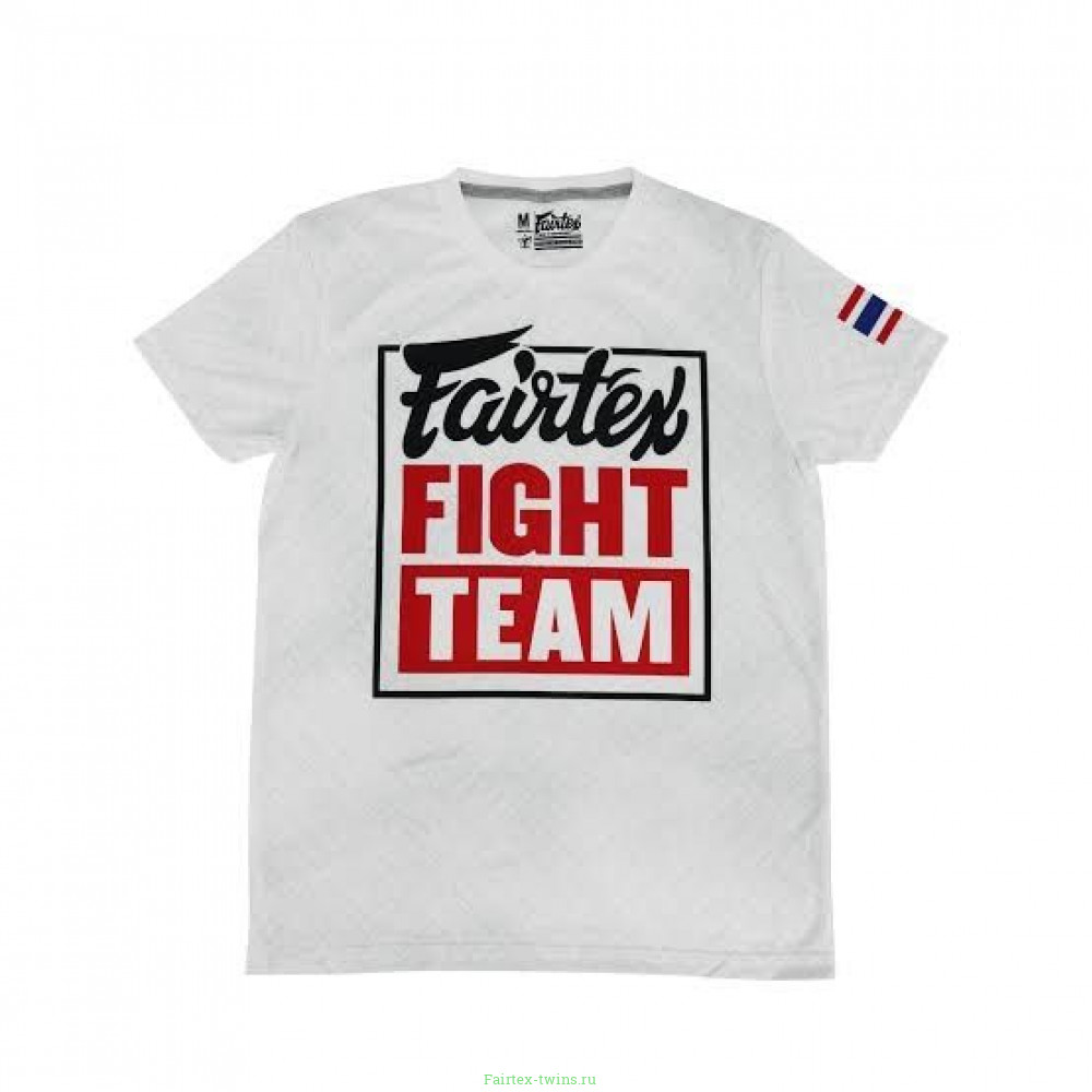 Футболка Fairtex TST51 white red L