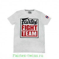 Футболка Fairtex TST51 white red XL