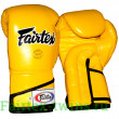 Боксерские перчатки Fairtex BGV6 yellow 12 oz