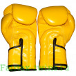 Боксерские перчатки Fairtex BGV6 yellow 16 oz