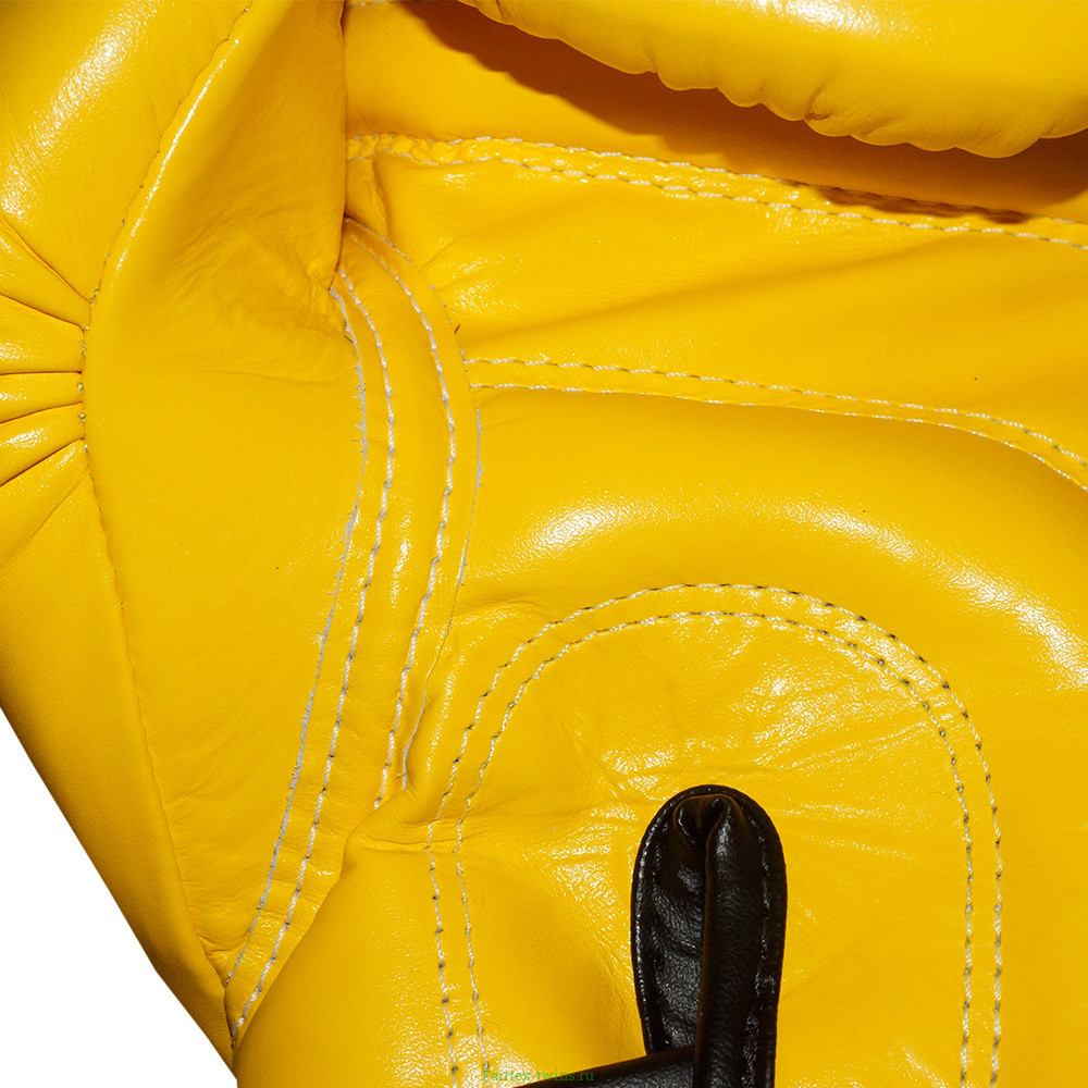 Боксерские перчатки Fairtex BGV6 yellow 16 oz