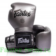 Боксерские перчатки Fairtex BGV9C-PLUS gun metallic 16 oz