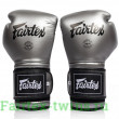 Боксерские перчатки Fairtex BGV9C-PLUS gun metallic 16 oz