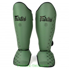 Защита голени Fairtex SP5 oliva green XL