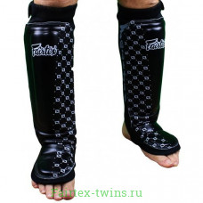 Защита голени Fairtex SP6 black M
