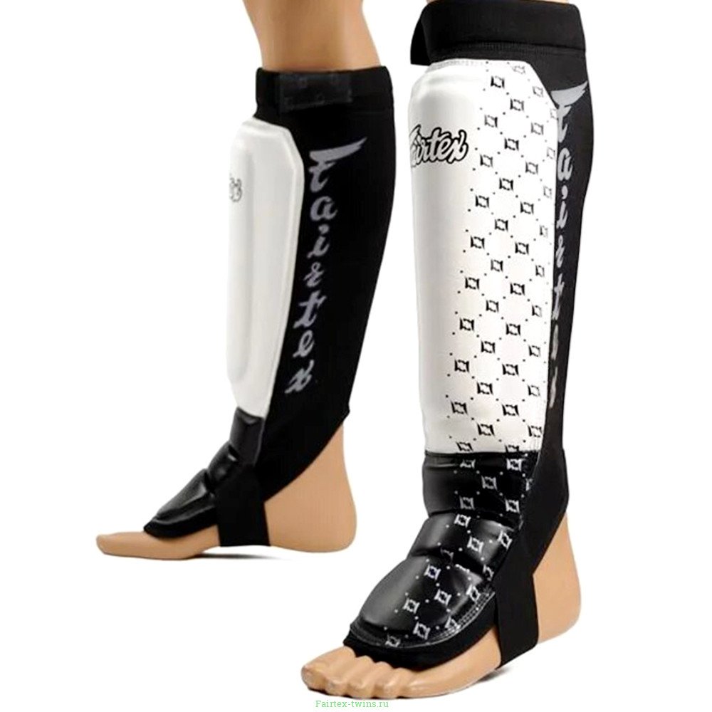 Защита голени Fairtex SP6 white L