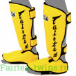 Защита голени Fairtex SP7 yellow XL