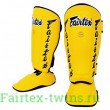 Защита голени Fairtex SP7 yellow XL