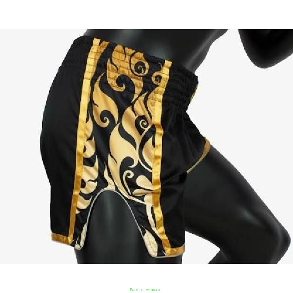 Шорты для бокса Fairtex BSG1 black gold L