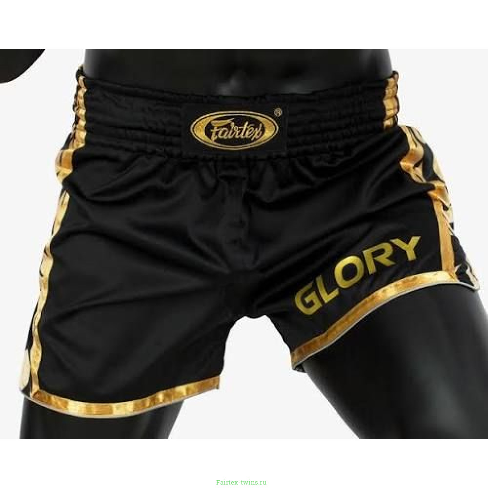Шорты для бокса Fairtex BSG1 black gold L