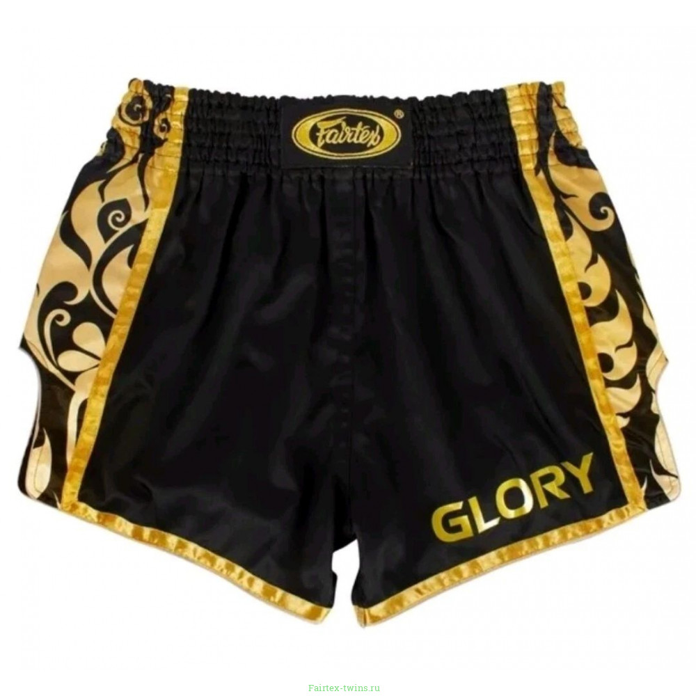 Шорты для бокса Fairtex BSG1 black gold L