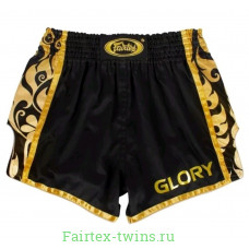 Шорты для бокса Fairtex BSG1 black gold L