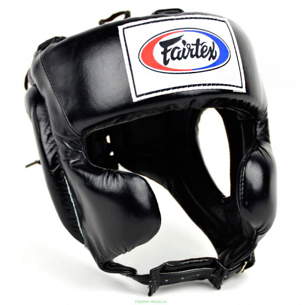 Боксёрский шлем Fairtex HG8 black M
