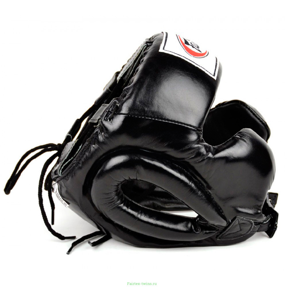 Боксёрский шлем Fairtex HG8 black XL