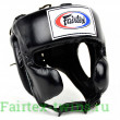 Боксёрский шлем Fairtex HG8 black XL