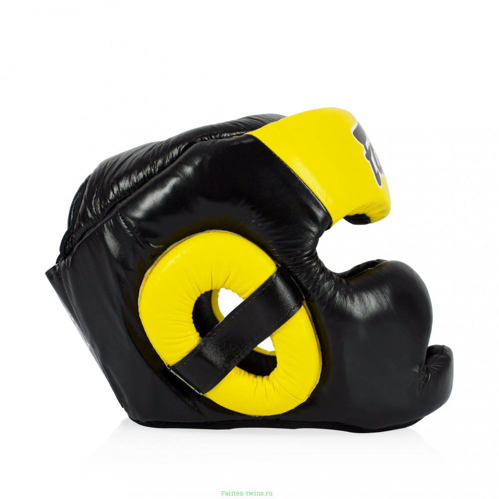 Шлем Fairtex HG13 black yellow (Full Head) M