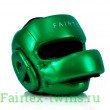 Шлем с бампером Fairtex HG17 green L