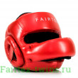 Шлем с бампером Fairtex HG17 red L