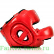 Шлем с бампером Fairtex HG17 red XL