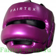 Шлем с бампером Fairtex HG17 violet L