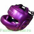 Шлем с бампером Fairtex HG17 violet XL