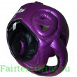 Шлем с бампером Fairtex HG17 violet XL