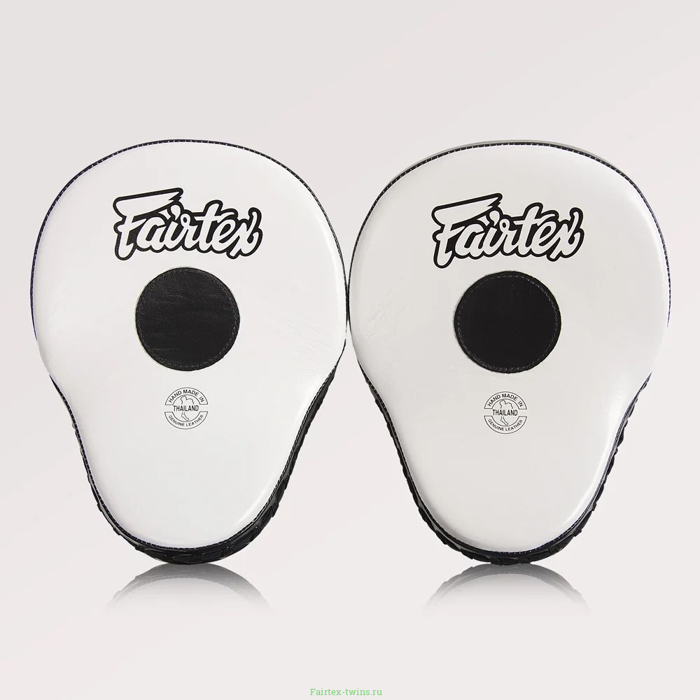 Лапы для бокса Fairtex FMV9 white black