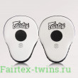 Лапы для бокса Fairtex FMV9 white black