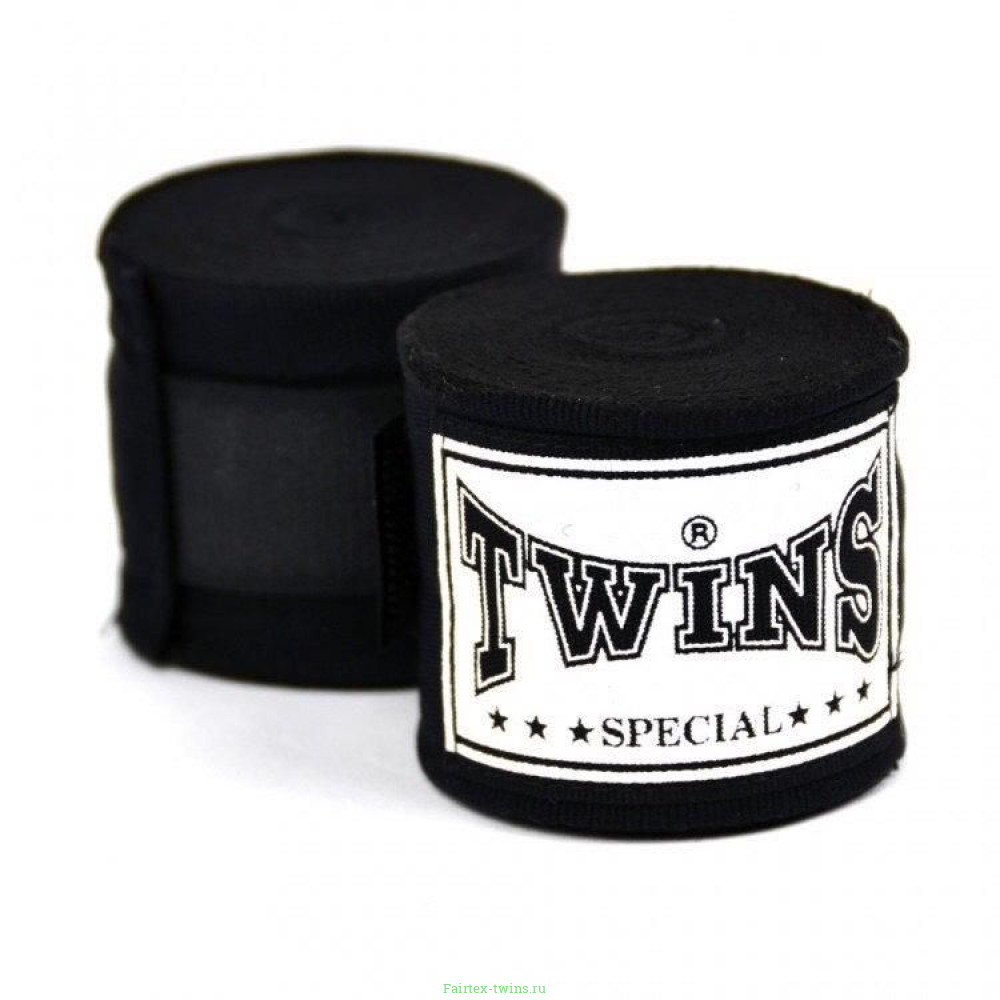 Бинты боксерские Twins CH6 black