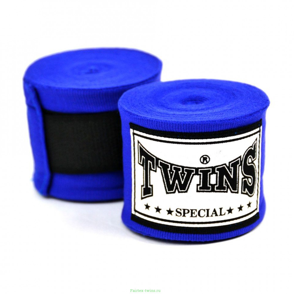 Бинты боксерские Twins CH6 blue
