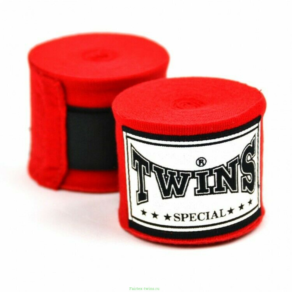 Бинты боксерские Twins CH6 red