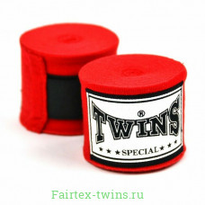 Бинты боксерские Twins CH6 red